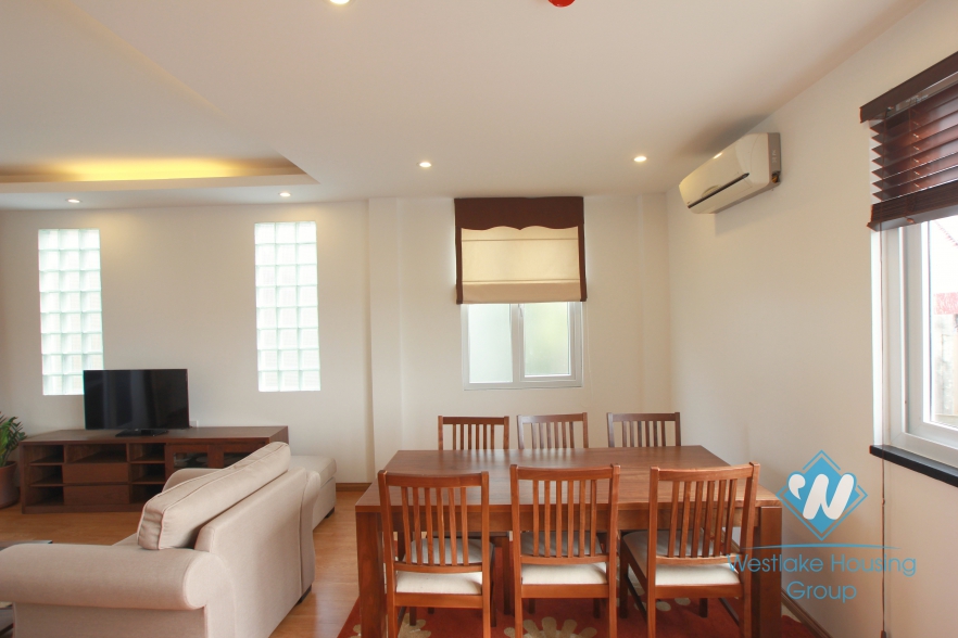 Bright and large apartment for rent in Westlake area, Hanoi